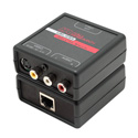 Hall Research Technologies UBL-CSA Isolated Composite Video/ S-Video/ Stereo Audio Balun