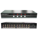 Calrad 40-830M 4 X 4 Audio\Video Composite Matrix Swithcer