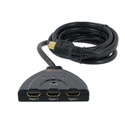Atlona AT-HAD-V31 3x1 HDMI Auto Switch With 6ft HDMI Cable Pigtail