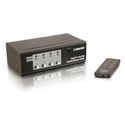 TruLink 4-Port UXGA Monitor Switcher/Extender with 3.5mm Audio
