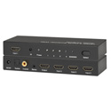 KanexPro HDSW4HF HDMI 4x1 Switcher with Digital & Stereo Audio