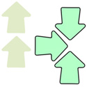 Glow Tape Luminescent Arrows / Tape / Dot Stage Studio Markers