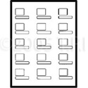 MiniDV Case Inserts 100 Sheets