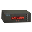 Radio Systems CT-2002 Desktop 0.56-Inch LED Studio Clock & Timer with IR Remote