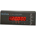 Radio Systems CT-2002 Thin Console Mount LED Studio Clock & Timer (No Remote)