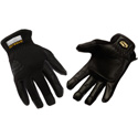 SetWear SWP-05- Pro Leather Gloves; Black