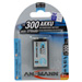 Ansmann 9-volt NiMH 250mAh Rechargeable Battery