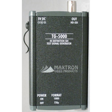 Maxtron TG-5000 Dual-Format HD-SDI Pattern Generator