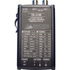 Maxtron Multi-Format HD-SDI Pattern Generator with Voice ID