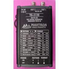 Maxtron TG-5120B SD/HD-SDI Pattern Generator with Battery Pack