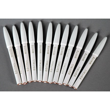 White Editing Pencils 12 Pack