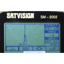Satvision SM-9801 100 Channel Simultaneous Display TV Signal Level Meter