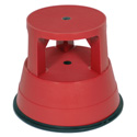 Xtend & Climb Stable Stool 961 Rolling Plastic Step Stool - Red
