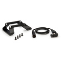 AJA Video Desk Stand with Right-Angle 4-Pin XLR Cable for Ki Pro Mini