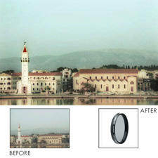 Tiffen 82MM UV Haze 1 Filter for Panasonic AG-HVX200 and JVC GY-HD110U Camcorders