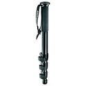 Manfrotto 680B Black Compact Aluminum 4-Section Monopod