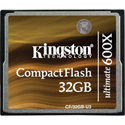 Kingston Technology CF/32GB-U3 32GB CompactFlash Card Ultimate 600x w/ Recovery