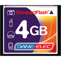 DA-CF-4096-R Dane Elec 4GB Compact Flash Memory Card
