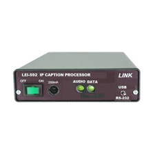 Link LEI-592S IP Closed Caption System - Slave (requires Master & Slave for two way communication)