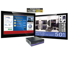 SmartAVI AP-SNCL-VHD40GS SignagePro HD Player with 40GB Disk