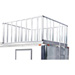 Optional 8ft Reinforced Observation Deck With Railings and Ladder