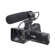 Sony HXRMC50U Ultra-Compact Professional AVCHD Camcorder with 64GB Solid State Hard Disk Drive