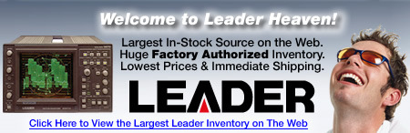 Markertek is Leader Instruments Heaven