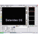 Datavideo CG-100 Video Character Generator Software - PC Based