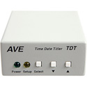 American Video Equipment TDT Camera Titler with Time and Date Generator
