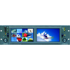 Touch-It Plus Dual 7In Wide Touch Screen Video and Audio Monitor