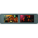 Blackmagic HDL-SMTVDUO SmartView Dual 8 Inch Intelligent SDI Rack Monitors