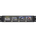 Delvcam DELV-MLCD35RM Quad 3.5 Inch Rackmount DELV-MLCD Series Monitor