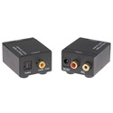 KanexPro AUA2DCV Analog-to-Digital Audio Converter - Stereo Audio to S/PDIF or Toslink