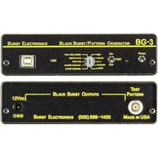Burst Electronics BG3 & BG7 Video Pattern Generators