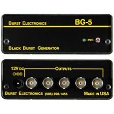 Burst Electronics BG-5 Series Black Burst Generators