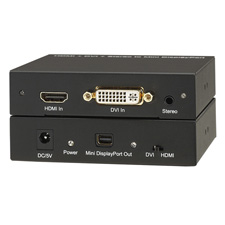 KanexPro DVIHDMDP DVI w/audio & HDMI to Mini DisplayPort Converter