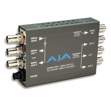 AJA Video D10C and D10C YPBPR SDI To Analog Transcoders