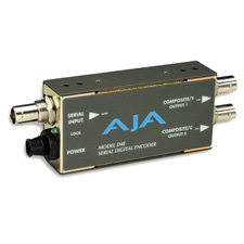 AJA Video D4E SDI To Composite Transcoder