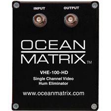 Ocean Matrix HD-SDI and SDI Single Channel Video Hum Eliminator