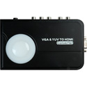VGA or Component Video to HDMI Converter
