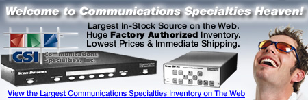 Markertek is Communications Specialties Heaven