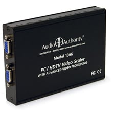 Audio Authority 1366 Bidirectional VGA to Component Video Scaler with Overscan