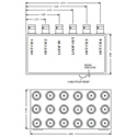 VAC 12-131-114 Component RGB Video Distribution Amplifier