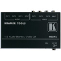 Kramer 103AV 1:3 Composite Video & Stereo Audio Distribution Amplifier