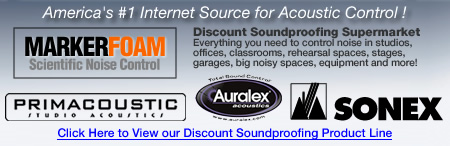Markertek is America's #1 Source For Acoustic Control!
