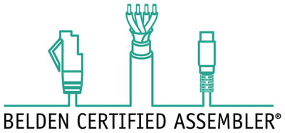 Belden Certified Assembler Logo Belden Certified Assembler Logo