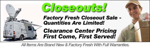 Closeout Items From Markertek