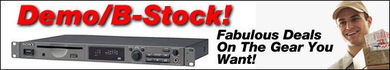 Demo / B-Stock Offers From Markertek