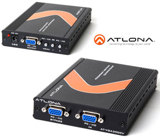 Atlona AT-VGA300CV VGA to Component or Component to VGA Converter Scaler - Markertek Price - $299.99 with complimentary shipping!