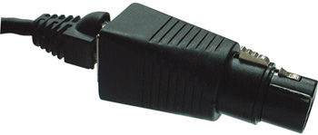TecNec DMX-3XF-CAT5 3-pin XLR Female to RJ45 Adapter - $19.25
